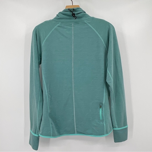 Nike Element Cowl neck Long Sleeve Reflective Running Shirt Size Medium B15 - Picture 4 of 8